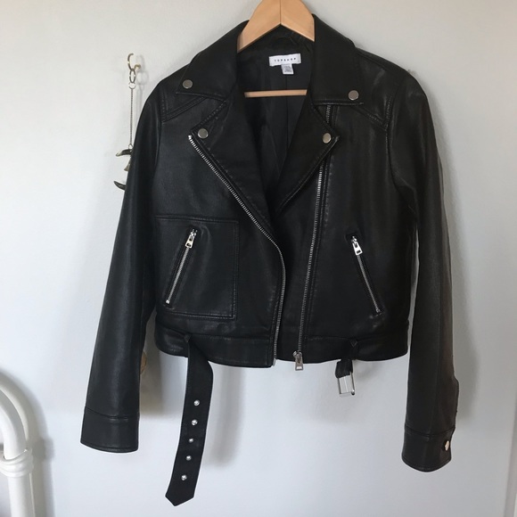 Topshop Jackets & Blazers - Top shop Kota vegan leather jacket.